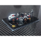 Lot57Supplies Diecast Shop 1:64 scale RWB930 diecast model car in black and white with custom skeleton graphics