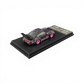 Lot57Supplies Diecast Shop MC RWB964 1:64 scale diecast car in black with pink sakura floral livery and high wing