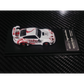 Lot57Supplies Diecast Shop MC RWB993 high wing diecast car in white with red bone dragon livery on display base