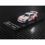 Lot57Supplies Diecast Shop MC RWB993 1:64 scale diecast car in white with red Bone Dragon livery and high wing