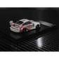 Lot57Supplies Diecast Shop 1:64 scale MC RWB993 diecast car in white with red bone dragon livery and high wing spoiler