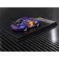 Lot57Supplies Diecast Shop MC RWB993 high wing diecast car in matte purple with Red Bull livery on a display base