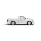 Lot57Supplies Diecast Shop SHOOM64 silver Dodge RAM SRT-10 1:64 scale diecast model truck side view