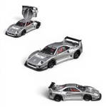 Lot57Supplies Diecast Shop silver Star Models F40 LB-Works wide-body diecast supercar model in 1:64 scale