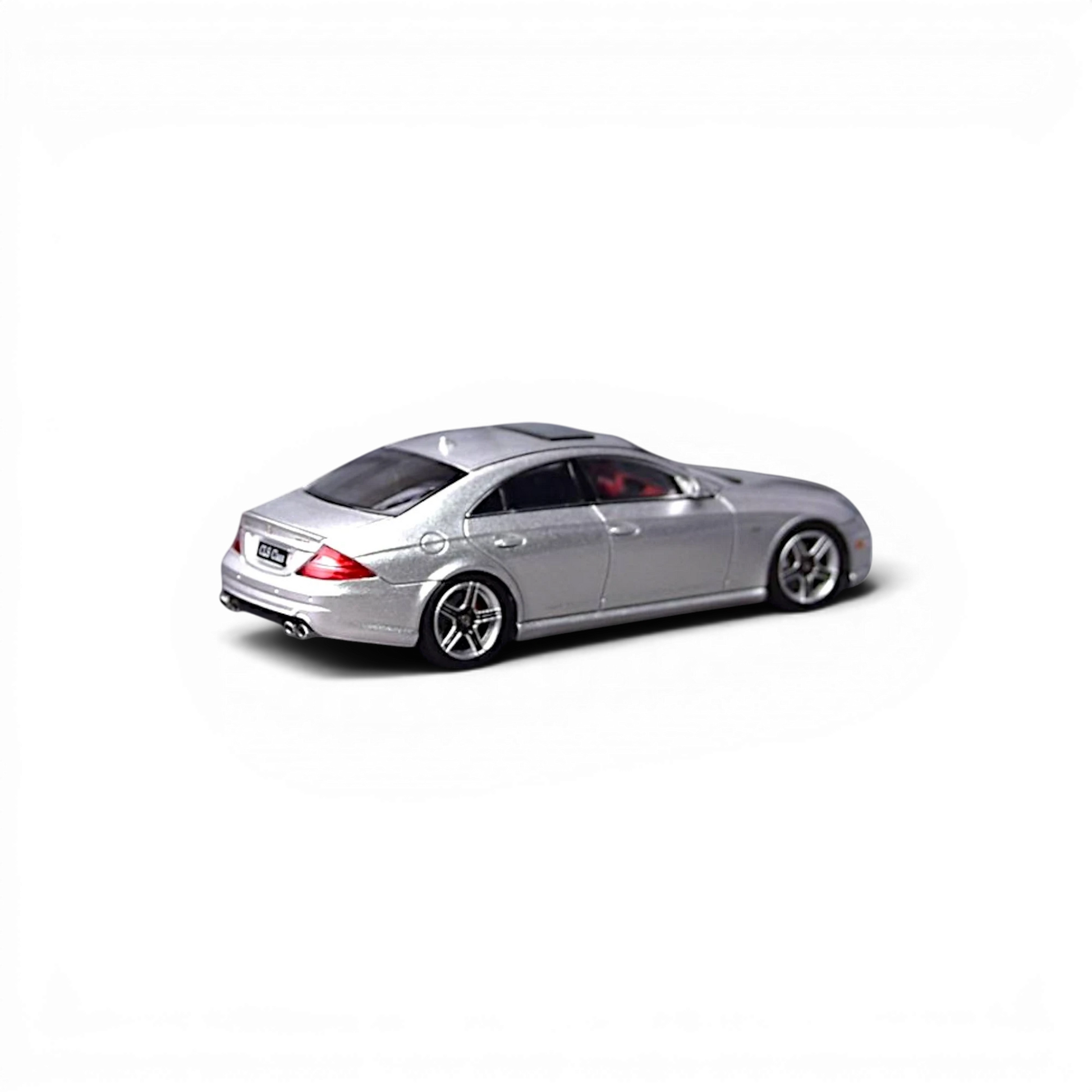 Lot57Supplies Diecast Shop silver Focal Horizon Mercedes-Benz CLS 63 AMG Mk1 C219 1:64 scale diecast model car