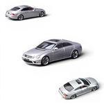 Lot57Supplies Diecast Shop Focal Horizon 1:64 scale silver Mercedes-Benz CLS 63 AMG C219 diecast model car