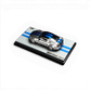Lot57Supplies Diecast Shop TPC 1:64 scale 2014 Mustang diecast model car in GT silver with blue racing stripes