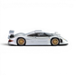 Lot57Supplies Diecast Shop Trends Hobby 1:64 scale silver Porsche 911 GT1 1998 diecast model car side view