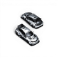 Lot57Supplies Diecast Shop two silver 1:64 scale TimeMicro x PSC Design Subaru Impreza Raider diecast cars with racing decals.