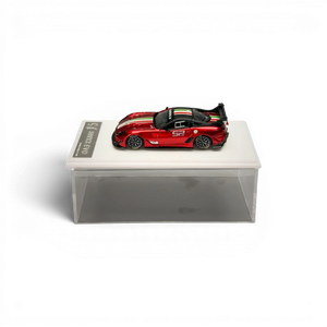 Lot57Supplies Diecast Shop metallic red 1:64 scale SK Model Ferrari 599XX EVO with racing stripes and #52 detail.