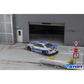 Lot57Supplies Diecast Shop Star Models 1:64 scale silver and blue widebody Nissan S15 Silvia diecast model car