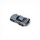 Lot57Supplies Diecast Shop: Street Weapon RWB 993 diecast model car in cement grey with low tail spoiler, 1:64 scale.