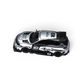 Lot57Supplies Diecast Shop silver 1:64 scale TimeMicro x PSC Design Subaru Impreza Raider diecast model car with racing decals and spoiler.