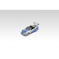 Lot57Supplies Diecast Shop 1:64 scale Fast Speed FS Supra Targa Roadster diecast car with silver-blue Bomex livery.