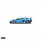 Lot57Supplies Diecast Shop TARDIS 1:64 scale resin Lamborghini LP750-4SV model car in Azzurro Pearl blue finish.