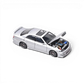 Lot57Supplies Diecast Shop Model One 1:64 scale metallic silver Toyota Chaser JZX100 diecast car with open hood