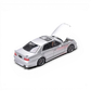 Lot57Supplies Diecast Shop 1:64 scale metallic silver Toyota Chaser JZX100 diecast model car with open hood