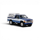 Lot57Supplies Diecast Shop 1:64 scale GCD Toyota Hilux Xtra Cab diecast model truck with blue and white decals