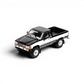 Lot57Supplies Diecast Shop 1:64 scale GCD Toyota Hilux Xtra Cab diecast model truck in black and white
