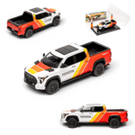Lot57Supplies Diecast Shop 1:64 scale GCD Toyota Tundra TRD Pro diecast truck with three-color TRD livery