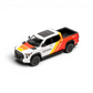 Lot57Supplies Diecast Shop 1:64 scale GCD Toyota Tundra TRD Pro diecast truck with red, orange, and yellow livery.