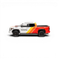 Lot57Supplies Diecast Shop 1:64 scale GCD Toyota Tundra TRD Pro diecast truck with three-color livery side view