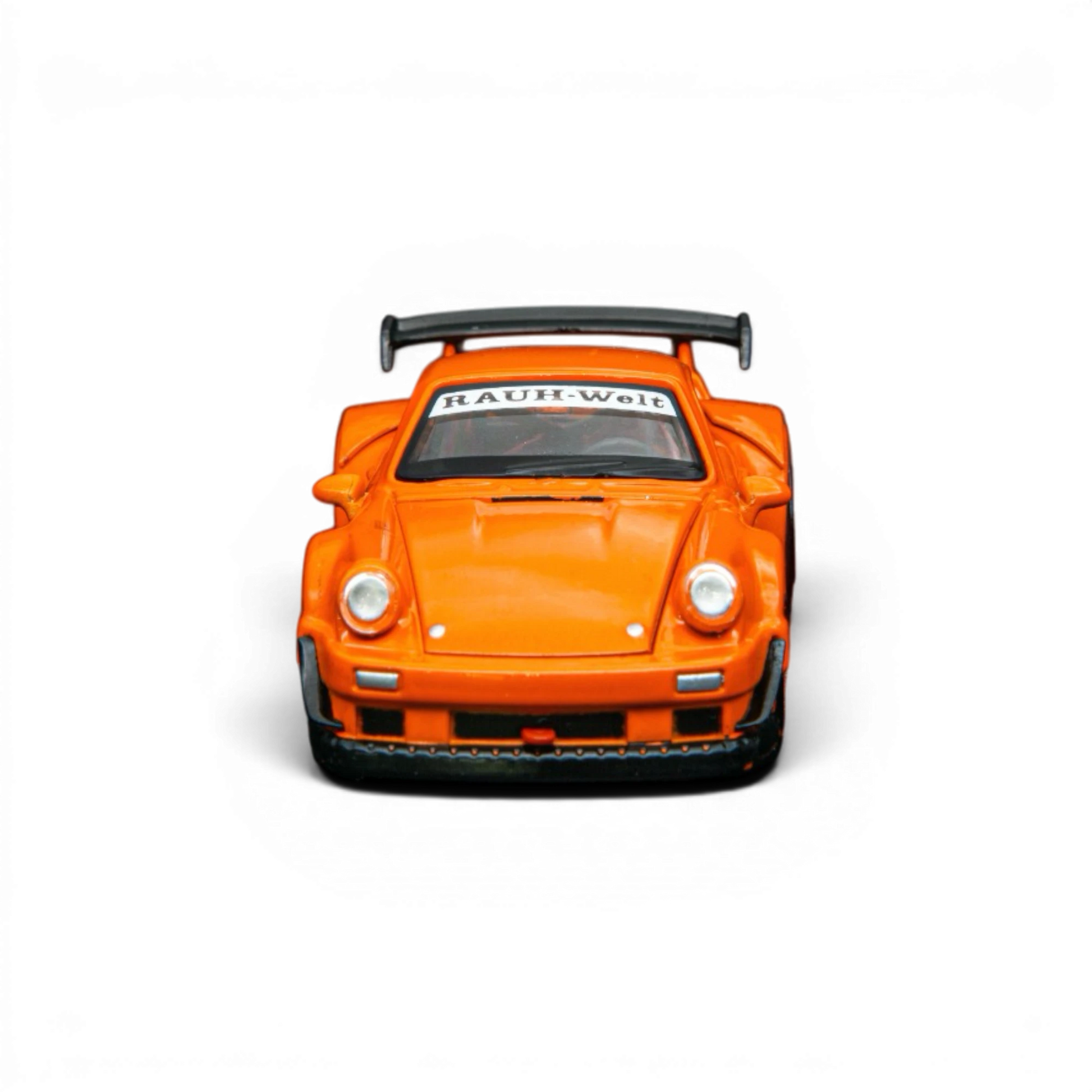 Lot57Supplies Diecast Shop TPC Custom RWB 930 1:64 scale diecast model in metallic orange with full open parts.