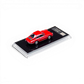 Lot57Supplies Diecast Shop Carport Model 911 diecast car in track red, 1:64 scale, displayed on a black base.