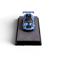 Lot57Supplies Diecast Shop VMB 992 GT3 RS 1:64 scale Etna Blue resin model car with black racing stripes.