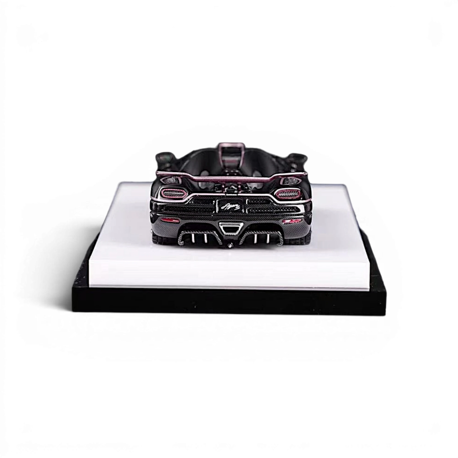 Lot57Supplies Diecast Shop VMB Agera S RHD 1:64 scale dark brown resin model car with rose gold line detail.