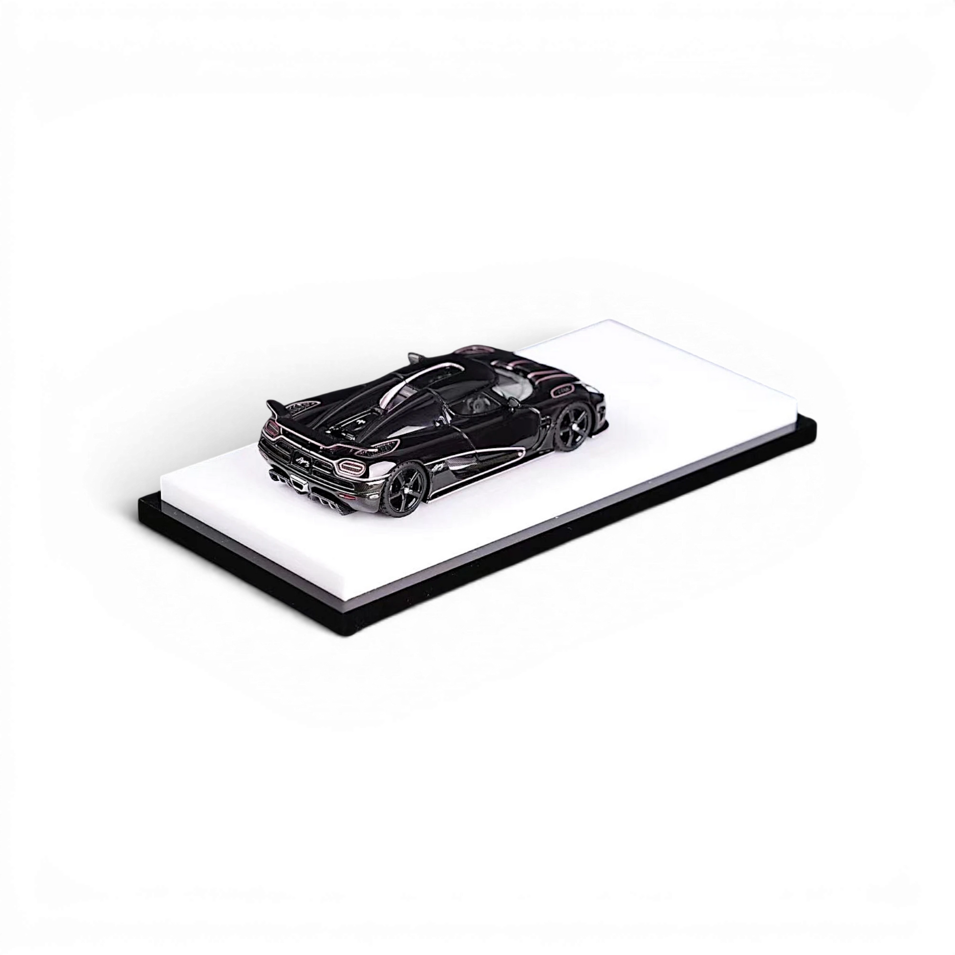 Lot57Supplies Diecast Shop VMB Agera S RHD 1:64 scale dark brown resin model car with rose gold line detail.