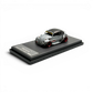 Lot57Supplies Diecast Shop grey 1:64 scale HKM Model VW Beetle Convertible with shark mouth graphic and red wheels.