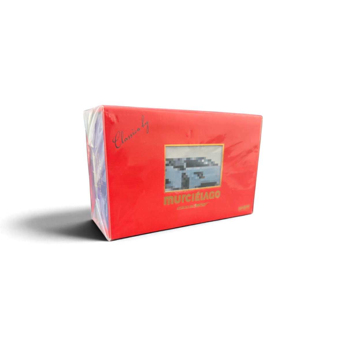 Lot57Supplies Diecast Shop WAM 1:64 scale ice blue Lamborghini Murcielago LP670 ducktail resin model in red box
