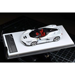 Lot57Supplies Diecast Shop Street Buster 1:64 scale white F150 Aperta diecast supercar with red interior