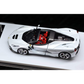 Lot57Supplies Diecast Shop Street Buster 1:64 scale white F150 Aperta supercar model with red interior