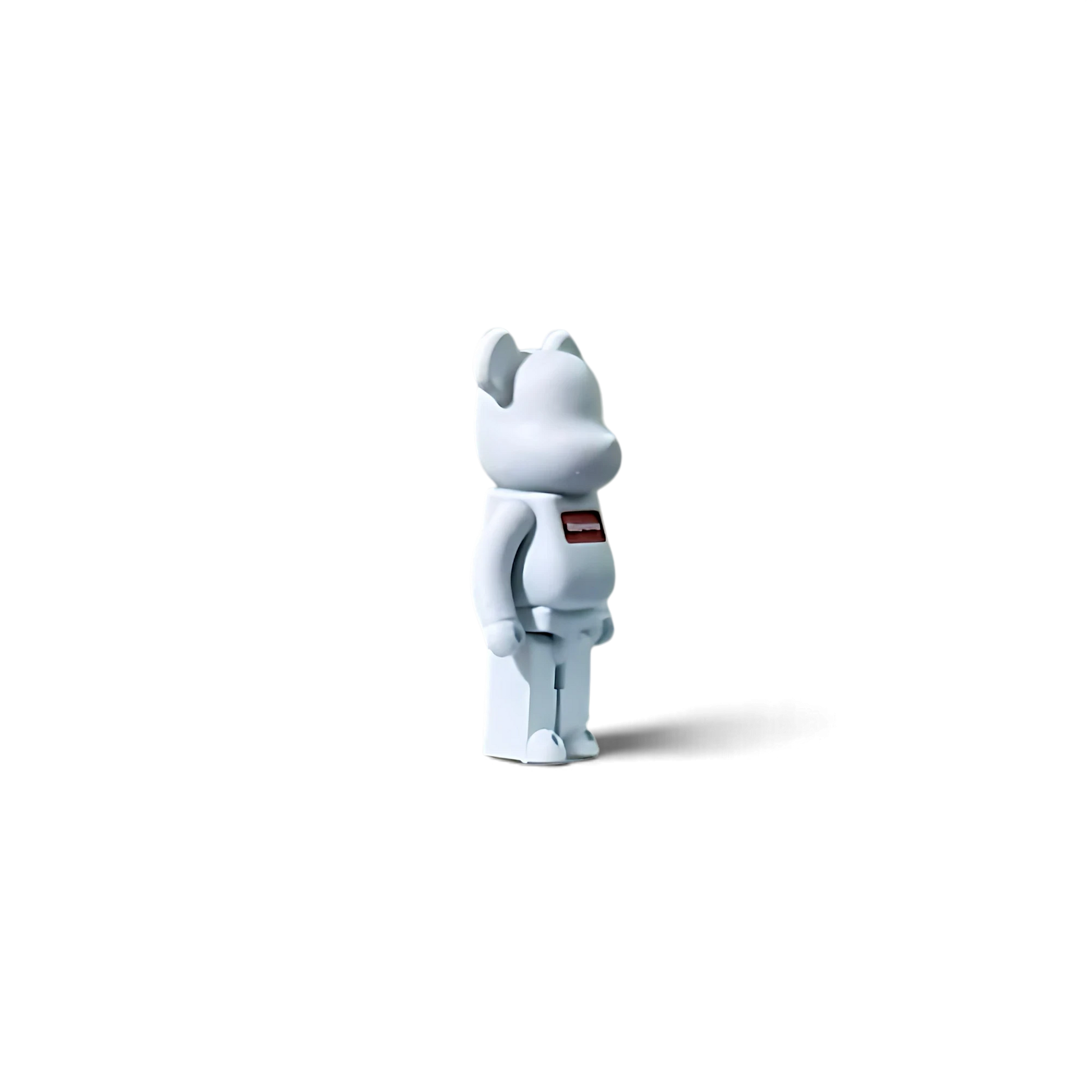 Lot57Supplies Diecast Shop 1:64 scale white Hype Bear resin diorama figure with a red chest logo
