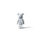 Lot57Supplies Diecast Shop 1:64 scale white resin Hype Bear diorama figure, back view of hand-painted collectible.