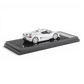 Lot57Supplies Diecast Shop 1:64 scale white Koenigsegg CC850 diecast model car on a carbon fiber display base