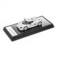 Lot57Supplies Diecast Shop 1:64 scale white LCD Koenigsegg CC850 diecast model car on a carbon fiber display base