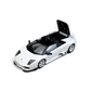 Lot57Supplies Diecast Shop Phantom Knight 1:64 white Lamborghini Murcielago LP640 Roadster with open engine bay