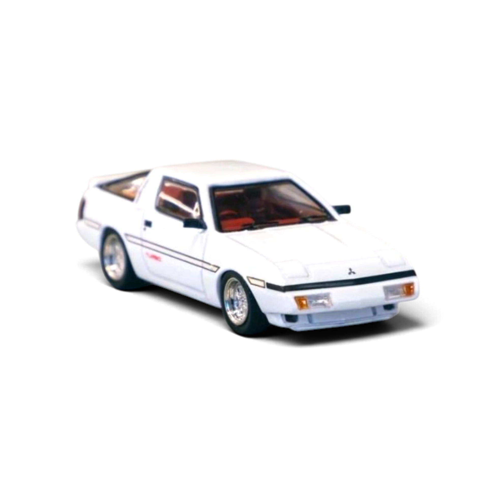 Lot57Supplies Diecast Shop Tarmac Works 1:64 scale white Mitsubishi Starion diecast model car