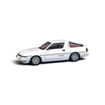 Lot57Supplies Diecast Shop 1:64 scale white Tarmac Works Mitsubishi Starion diecast model car with turbo detailing