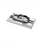 Lot57Supplies Diecast Shop 1:64 scale TPC Mustang 2014 diecast model in high-gloss white with black racing stripes