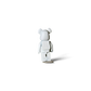 Lot57Supplies Diecast Shop 1:64 scale white resin Hype Bear diorama figure, rear view of hand-painted collectible.