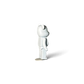 Lot57Supplies Diecast Shop 1:64 scale white resin Hype Bear diorama figure, side view of hand-painted collectible
