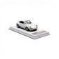 Lot57Supplies Diecast Shop white and dark blue 1:64 scale resin model of a Singer DLS car with blue racing stripes on a white display base.