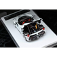 Lot57Supplies Diecast Shop 1:64 scale Street Buster Supercar F150 Aperta in Bianco Avus with red interior and open engine