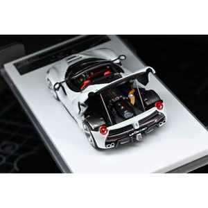 Lot57Supplies Diecast Shop 1:64 scale Street Buster Supercar F150 Aperta in Bianco Avus with red interior and open engine