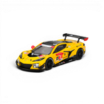 Lot57Supplies Diecast Shop Mini GT 1:64 scale yellow Chevrolet Corvette Z06 GT3.R diecast race car model