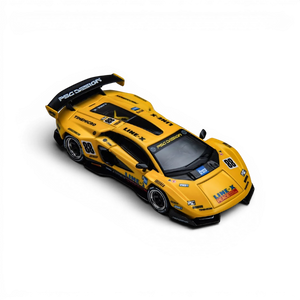 Lot57Supplies Diecast Shop 1:64 scale yellow TimeMicro x PSC DESIGN Countach V GT Tribute diecast race car model